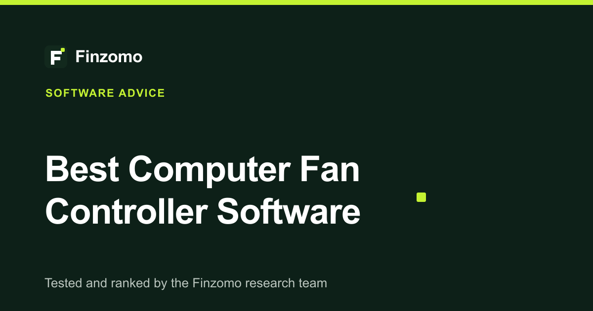 Finzomo ranking of the computer fan controller software
