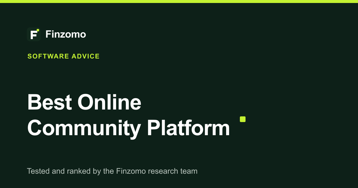 Finzomo ranking of the online community platform
